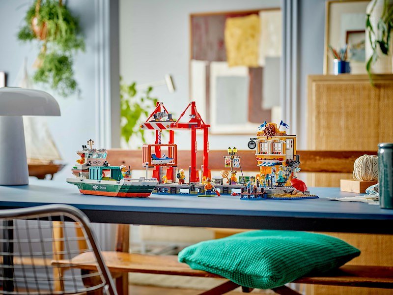 Lego Porto E Nave Merci - 60422