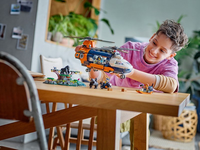 Lego Elicottero Dell'Esploratore Della Giunga - 60437