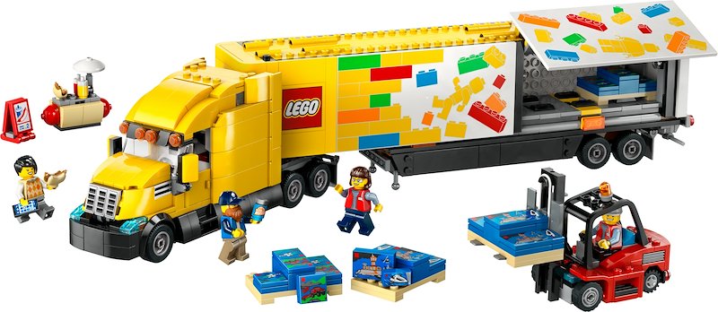 Lego Camion per le consegne giallo 60440