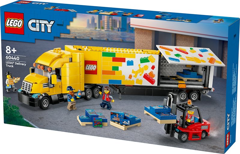 Lego Camion per le consegne giallo 60440