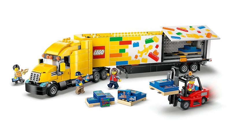 Lego Camion per le consegne giallo 60440