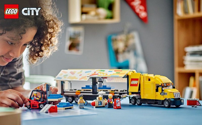Lego Camion per le consegne giallo 60440