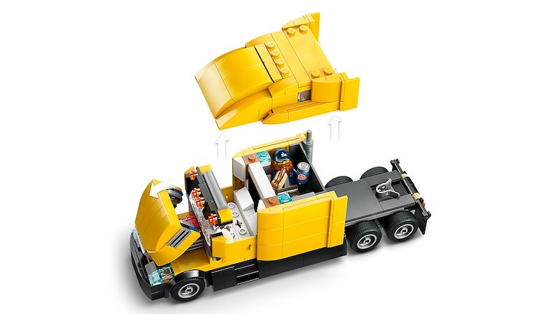 Lego Camion per le consegne giallo 60440
