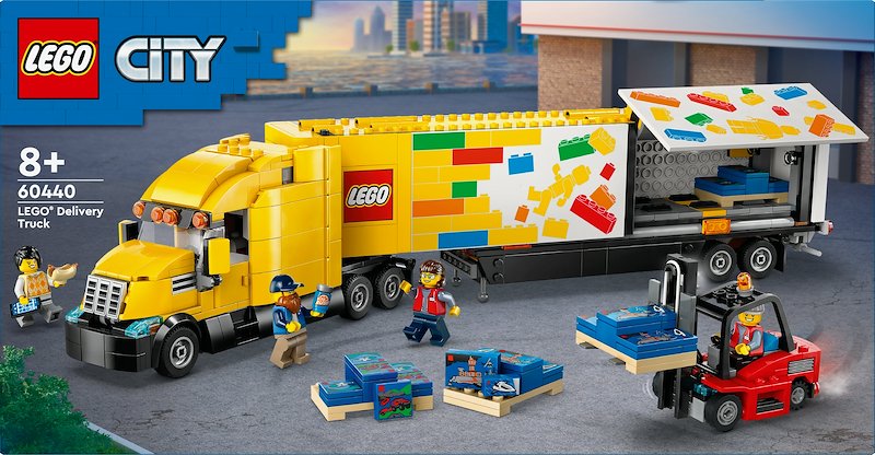 Lego Camion per le consegne giallo 60440