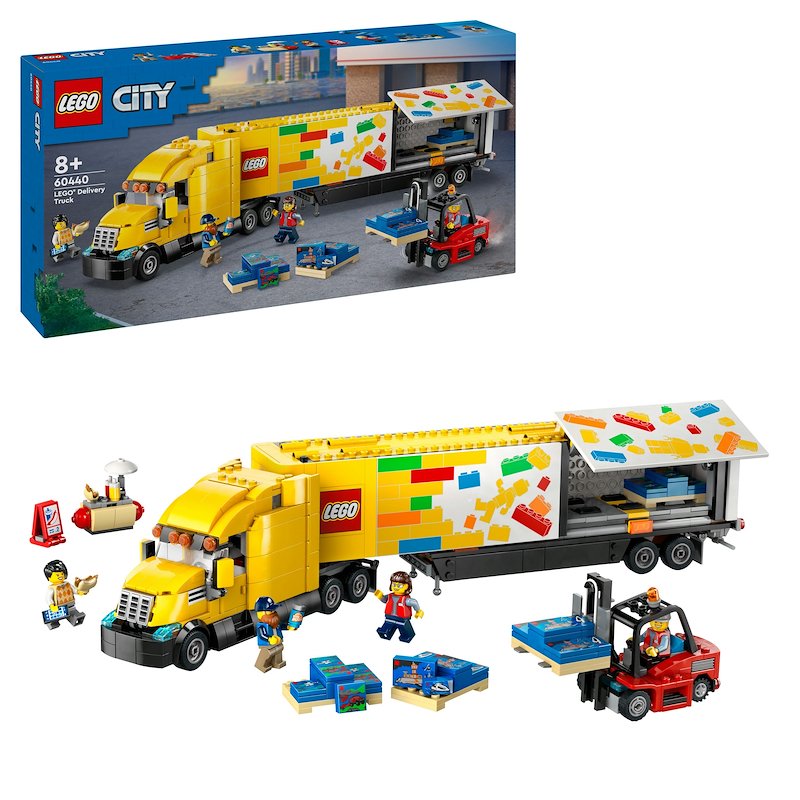 Lego Camion per le consegne giallo 60440