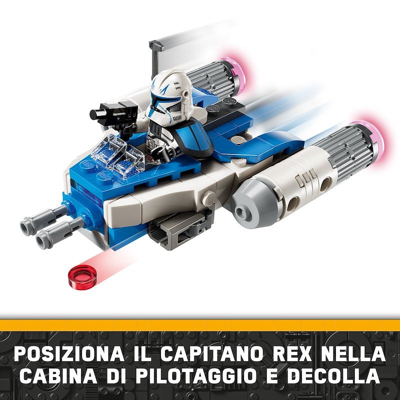 Lego® Star Wars Microfighter Y-Wing™ di Captain Rex 75391
