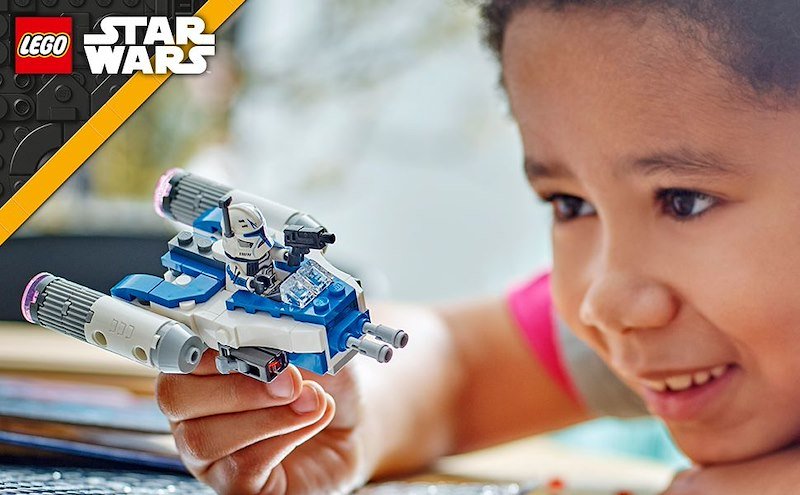 Lego® Star Wars Microfighter Y-Wing™ di Captain Rex 75391