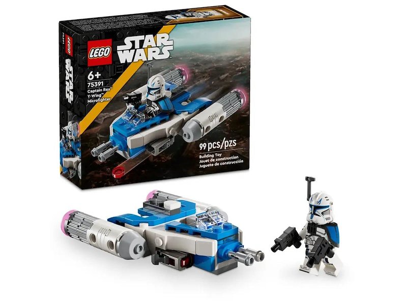 Lego® Star Wars Microfighter Y-Wing™ di Captain Rex 75391