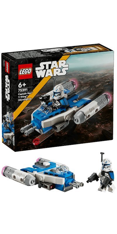 Lego® Star Wars Microfighter Y-Wing™ di Captain Rex 75391