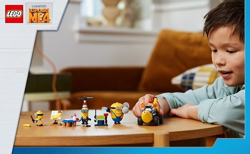 Lego® Lego Minions E L'Auto - 75580