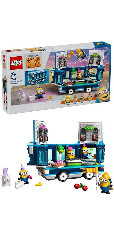 Lego Il Party Bus musicale dei Minions - 75581