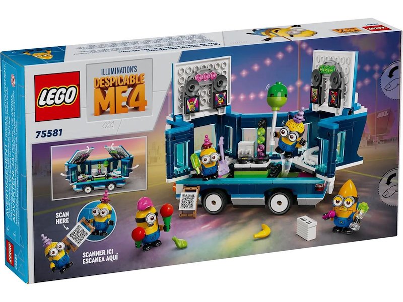 Lego Il Party Bus musicale dei Minions - 75581