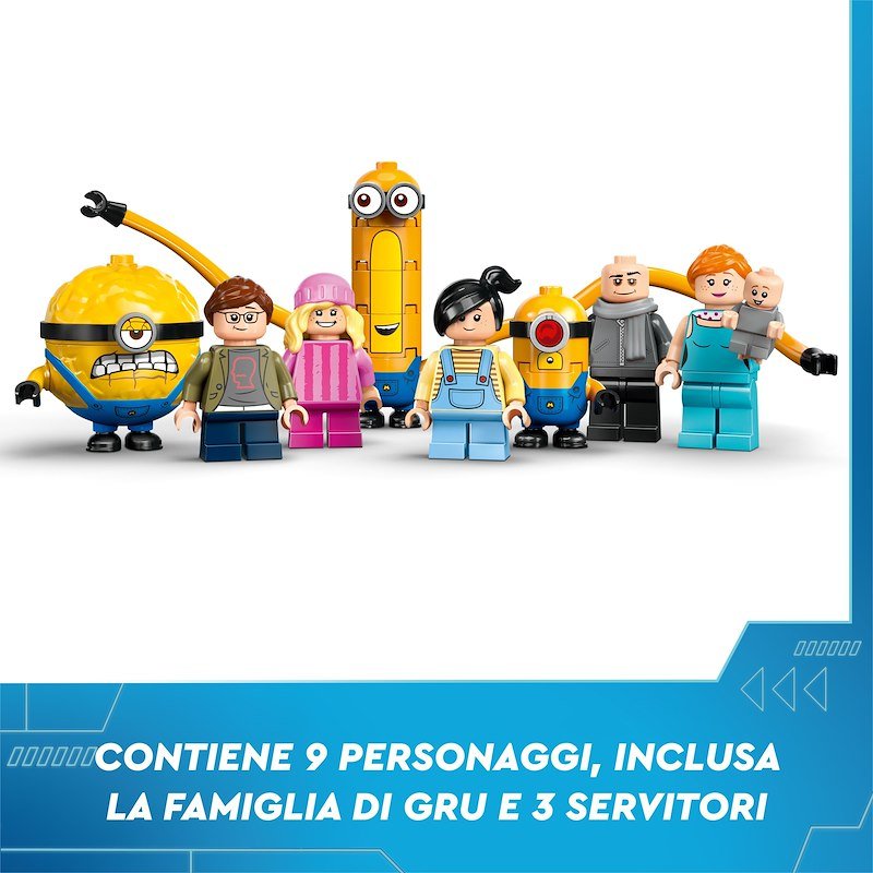 Lego I Minions e la villa della famiglia di Gru - 75583