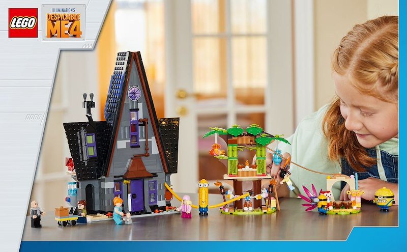 Lego I Minions e la villa della famiglia di Gru - 75583