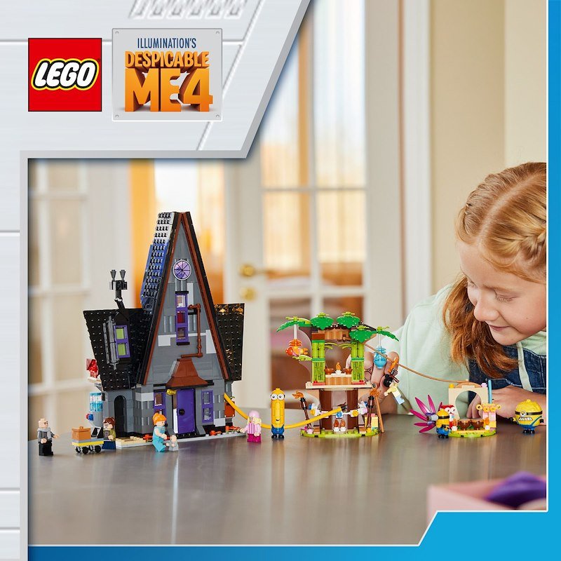 Lego I Minions e la villa della famiglia di Gru - 75583
