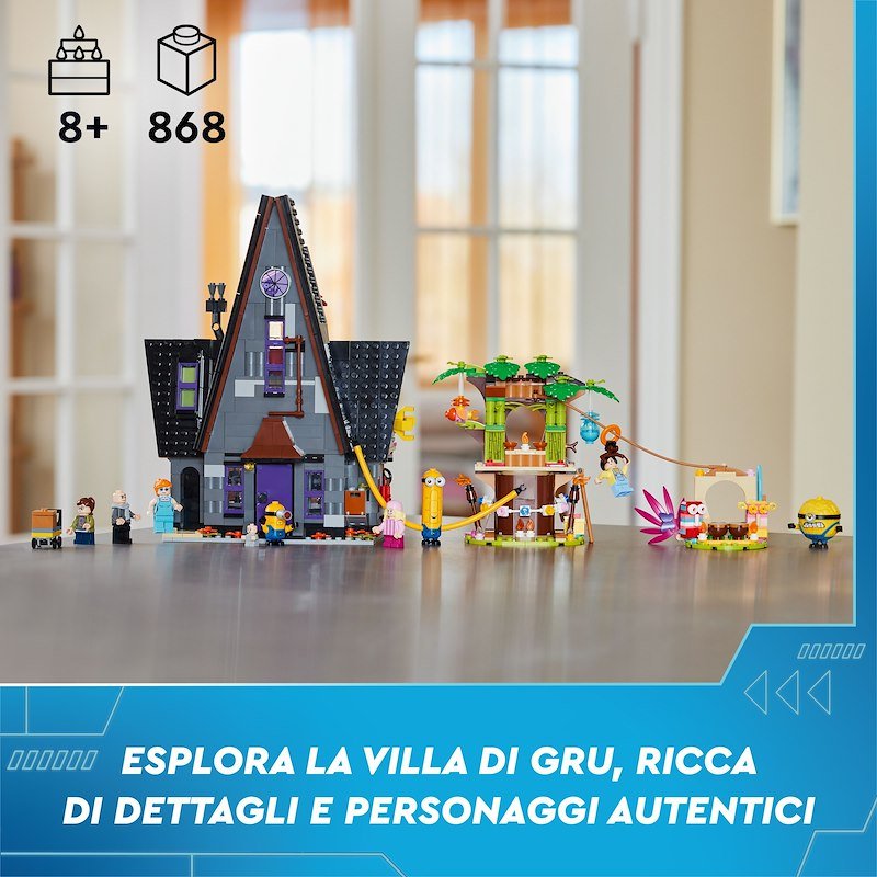 Lego I Minions e la villa della famiglia di Gru - 75583