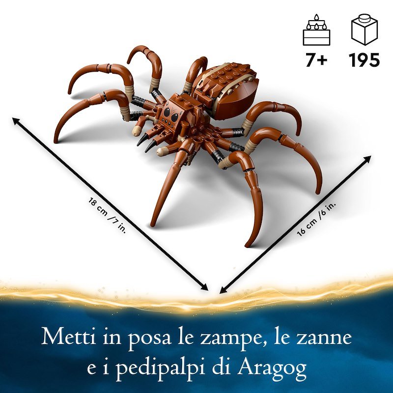 Lego® Harry Potter Aragog nella Foresta Proibita 76434