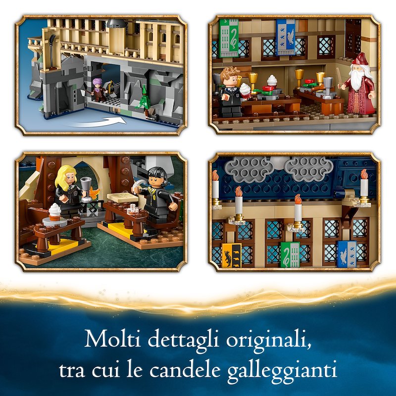 Lego® Harry Potter 76435 Castello di Hogwarts: Sala Grande
