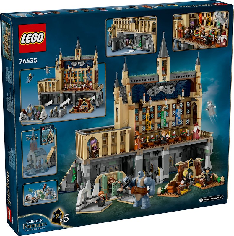 Lego® Harry Potter 76435 Castello di Hogwarts: Sala Grande