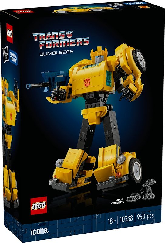 Lego Icons Bumblebee Transformers 10338