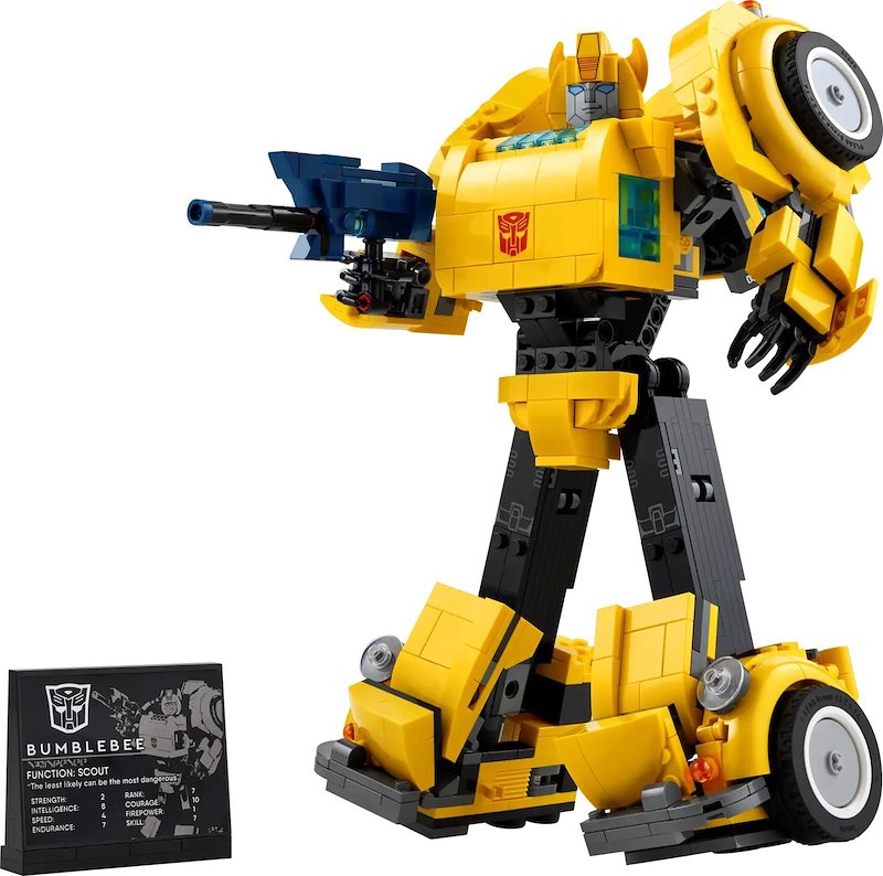 Lego Icons Bumblebee Transformers 10338