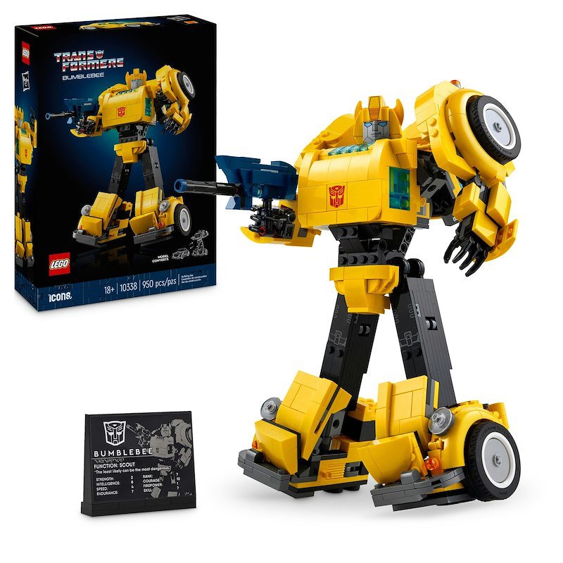 Lego Icons Bumblebee Transformers 10338