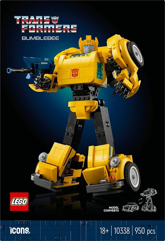 Lego Icons Bumblebee Transformers 10338