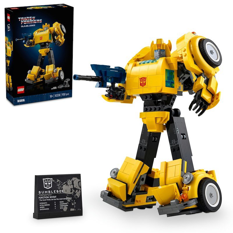 Lego Icons Bumblebee Transformers 10338
