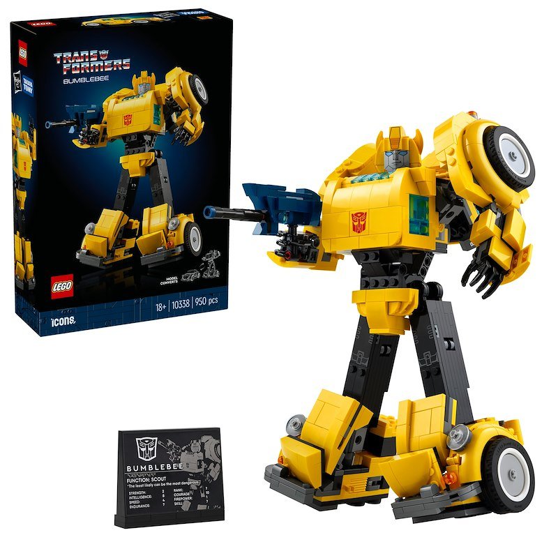 Lego Icons Bumblebee Transformers 10338