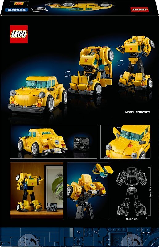 Lego Icons Bumblebee Transformers 10338