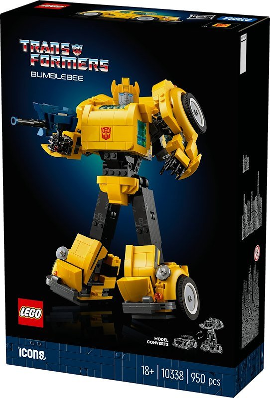 Lego Icons Bumblebee Transformers 10338