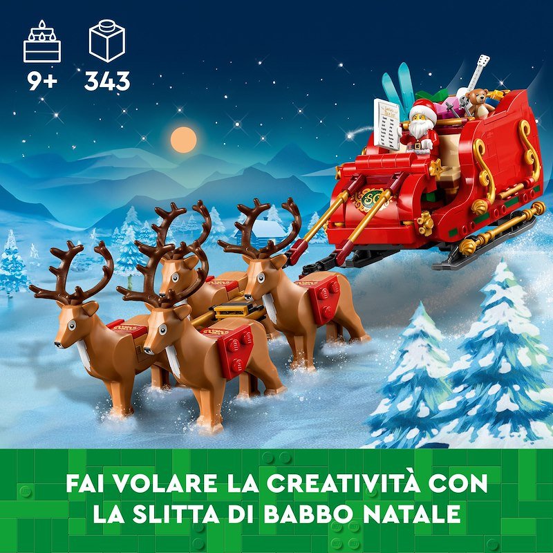 Lego®  LA SLITTA DI BABBO NATALE 40499