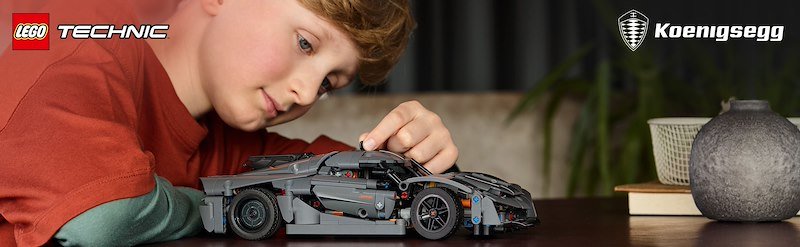 Lego® HYPERCAR KOENGISEGG JESKO ABSOLUT GRIGIA - 42173