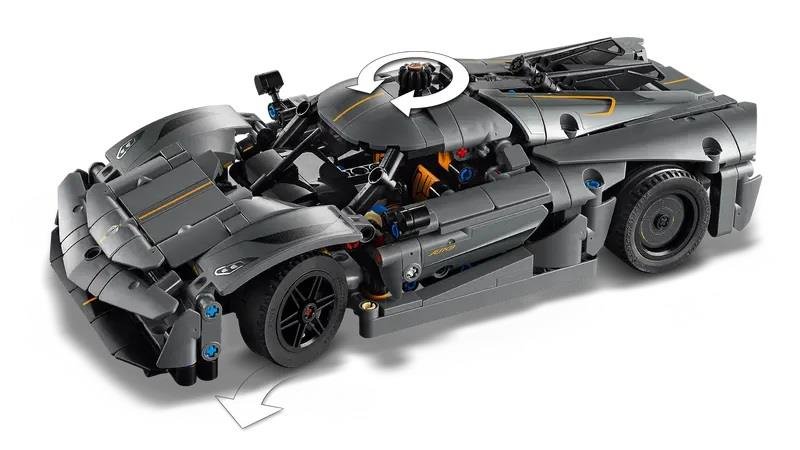 Lego® HYPERCAR KOENGISEGG JESKO ABSOLUT GRIGIA - 42173