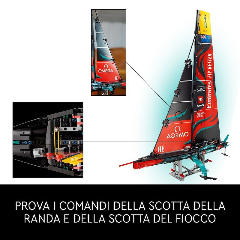 Lego® YACHT EMIRATES TEAM NEW ZEALAND AC 75 - 42174
