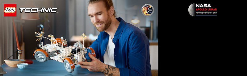 Lego Rover Lunare Nasa Apollo - Lrv 42182