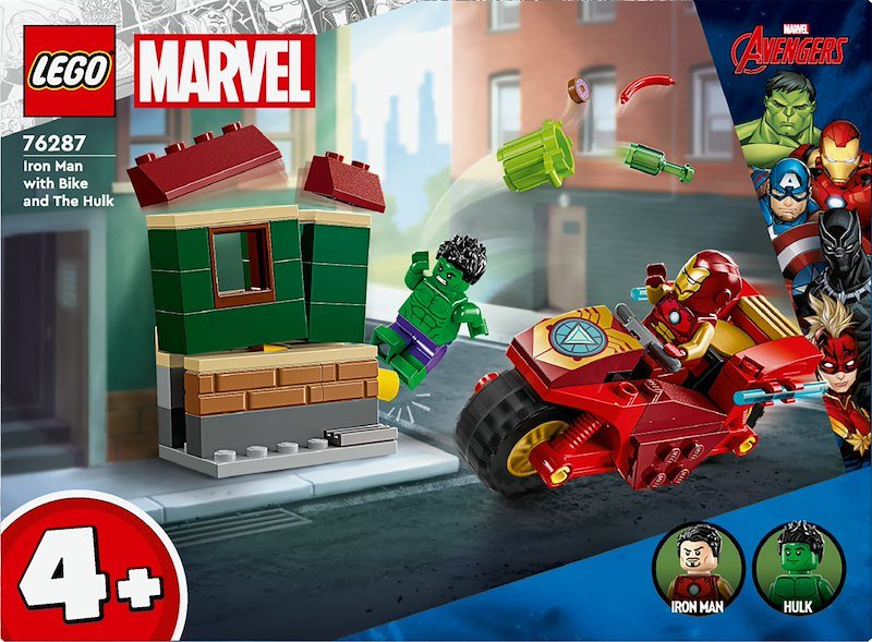 Lego Iron Man e Legione Di Ferro vs. Soldato Hydra 76288