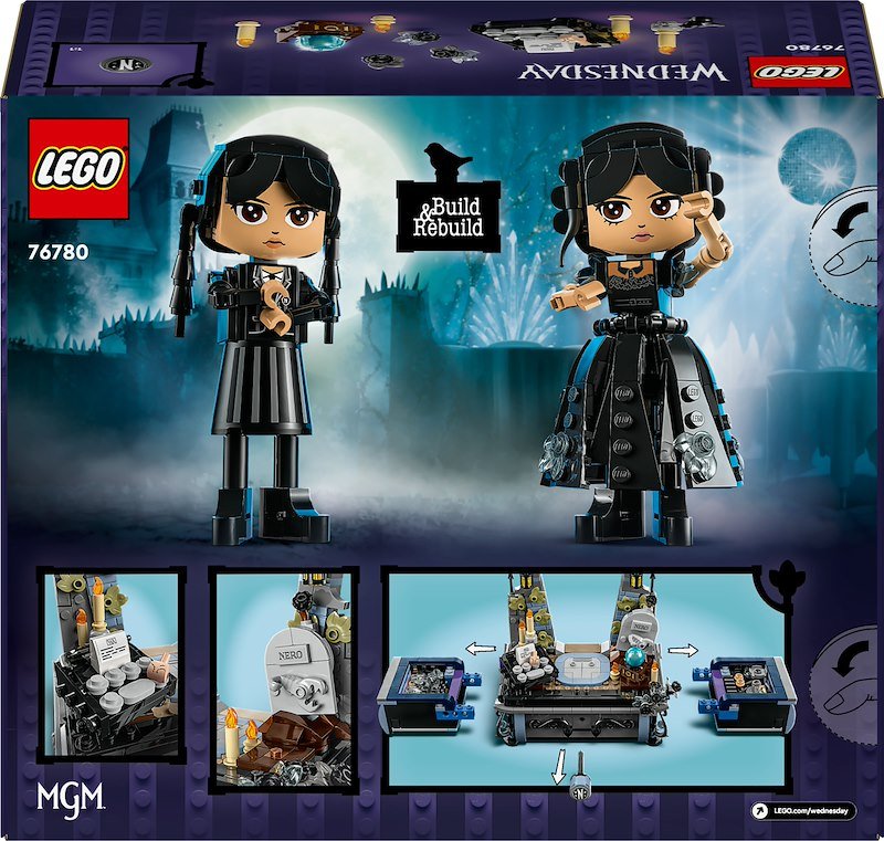 Lego Personaggio di Mercoledì Addams 76780