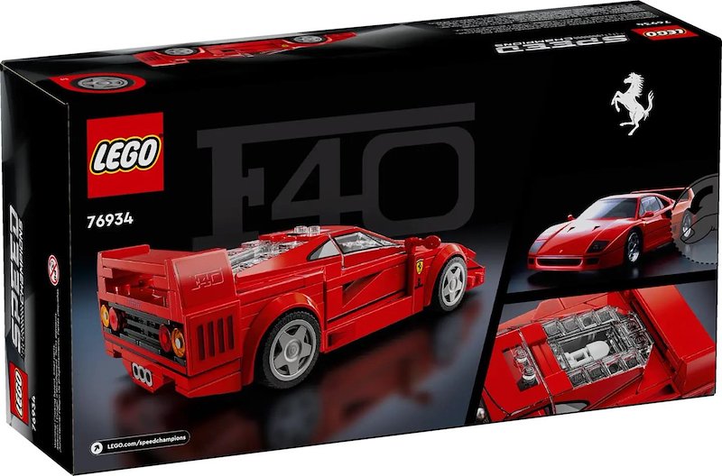 Lego® Speed Champions Supercar Ferrari F40 76934