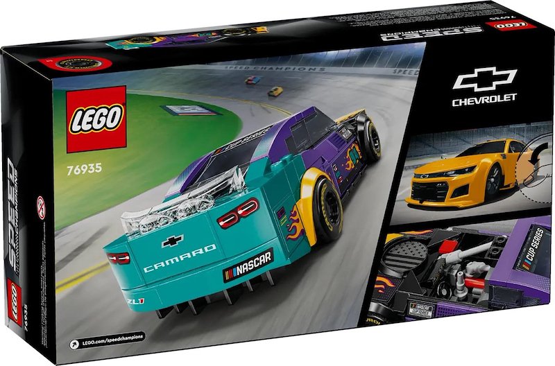 Lego® Speed Champions NASCAR Next Gen Chevrolet Camaro ZL1 76935