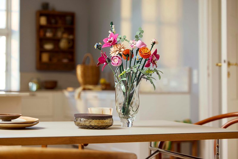 Lego Bouquet Di Fiori Rosa - 10342