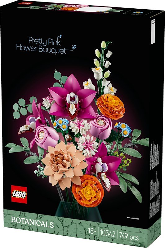 Lego Bouquet Di Fiori Rosa - 10342