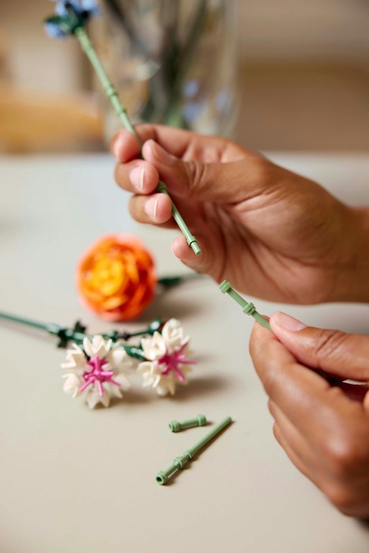 Lego Bouquet Di Fiori Rosa - 10342