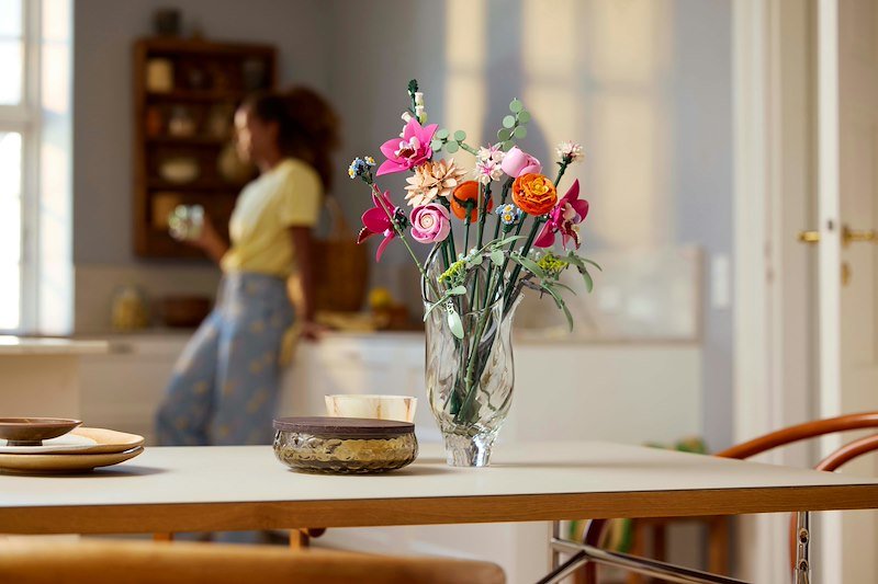 Lego Bouquet Di Fiori Rosa - 10342