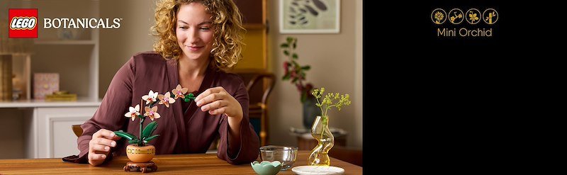 Lego Mini-Orchidea - 10343