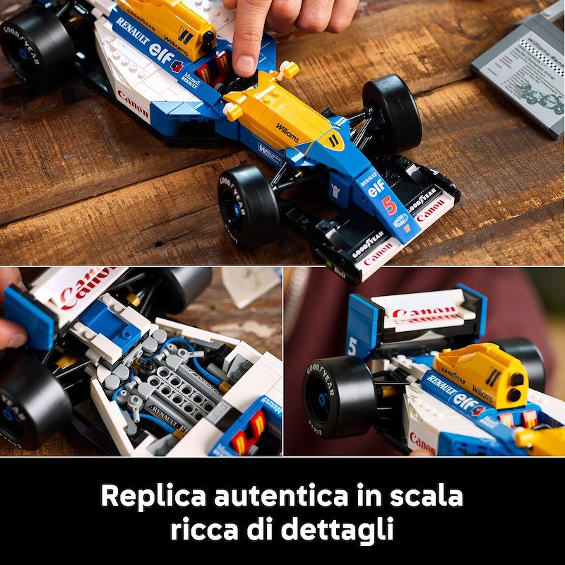 Lego Icons Williams Racing FW14B e Nigel Mansell 10353