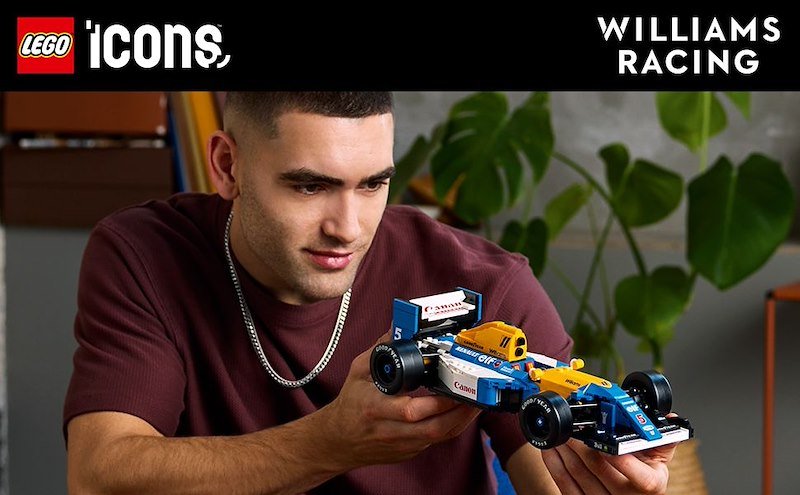 Lego Icons Williams Racing FW14B e Nigel Mansell 10353
