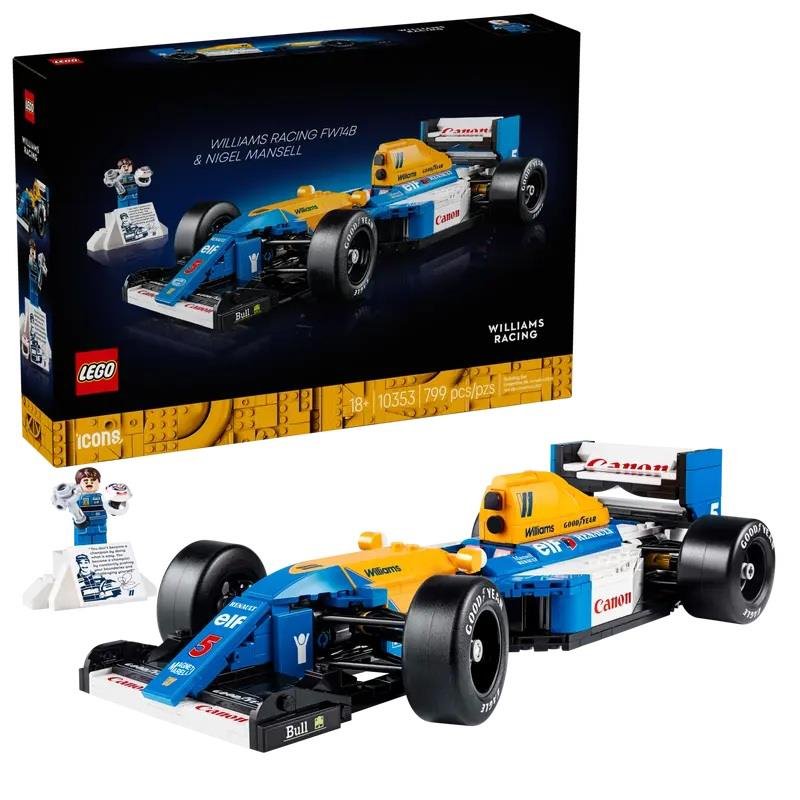 Lego Icons Williams Racing FW14B e Nigel Mansell 10353