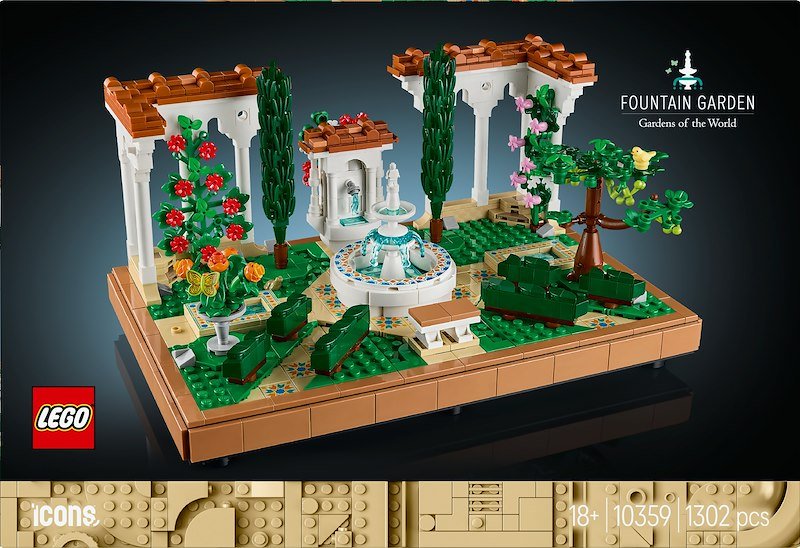 Lego Il Giardino Della Fontana - 10359