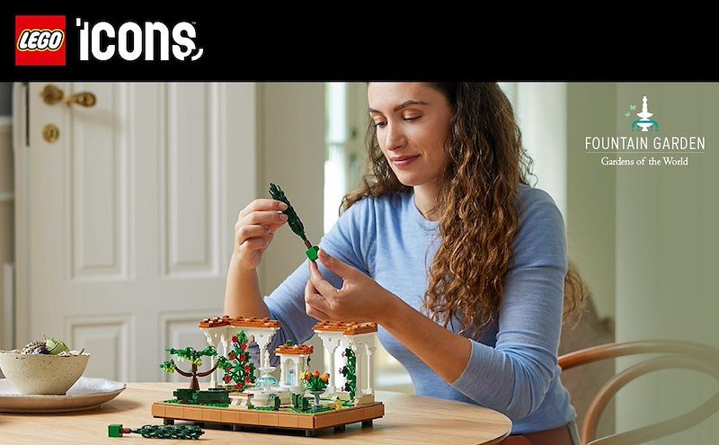 Lego Il Giardino Della Fontana - 10359